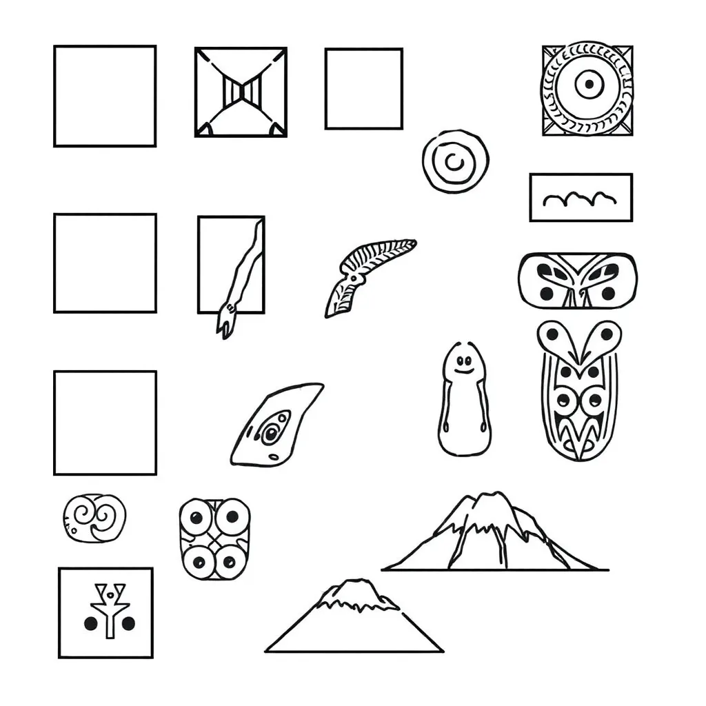 Various quadrilateral shapes