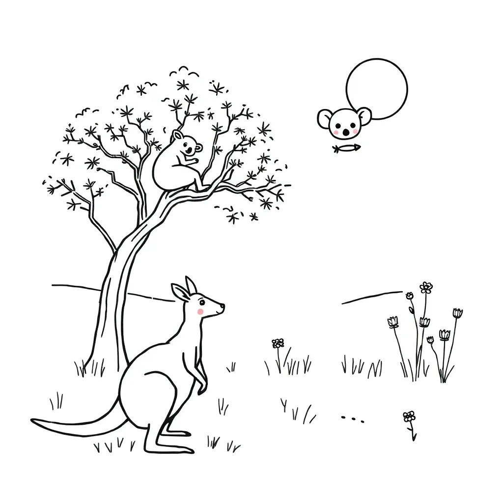 Children learning phonics sounds