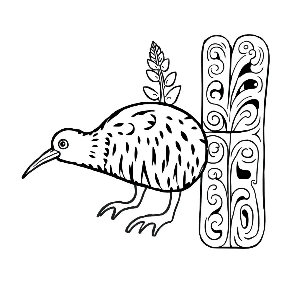 Student reading a book with vocabulary words floating around