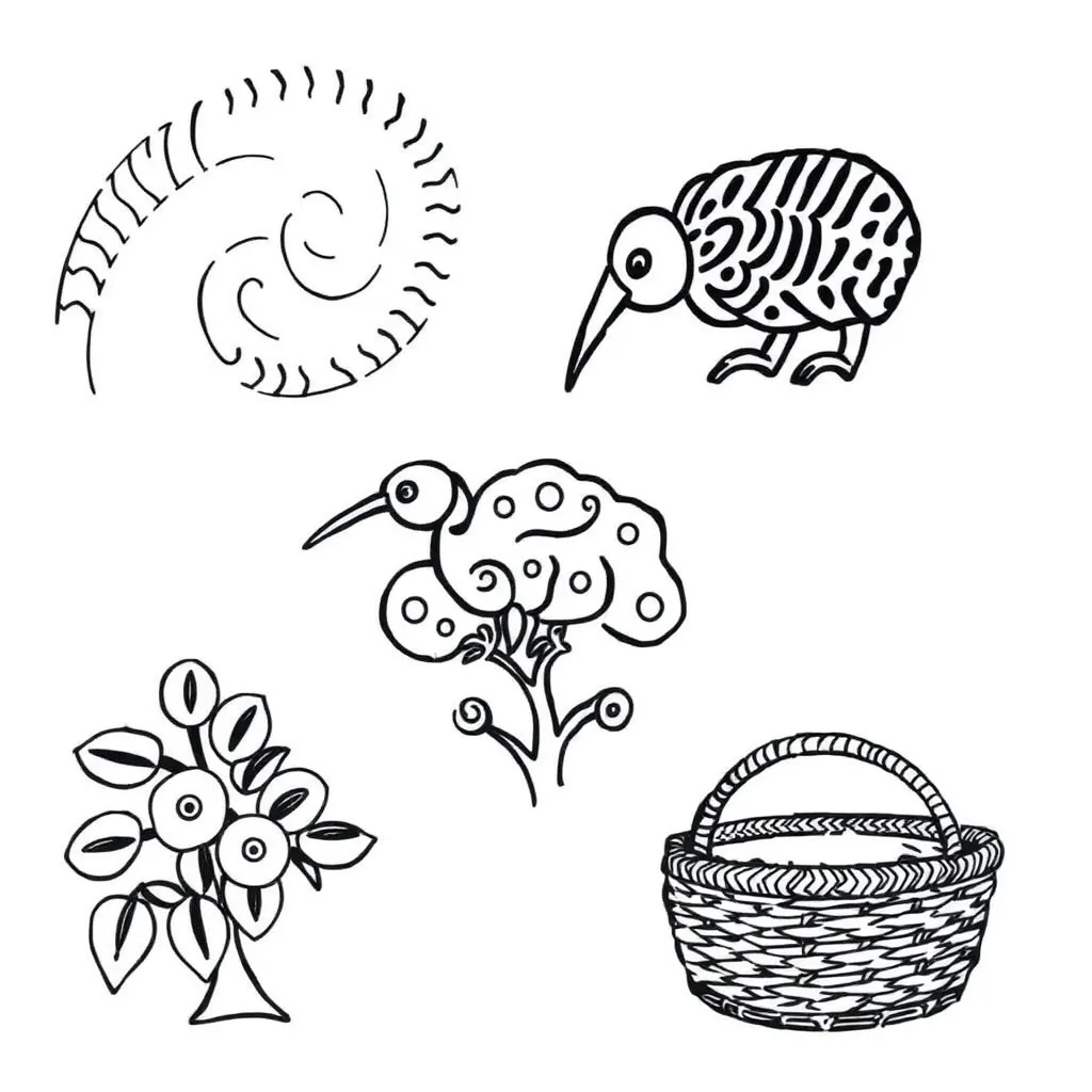 Spelling patterns illustration