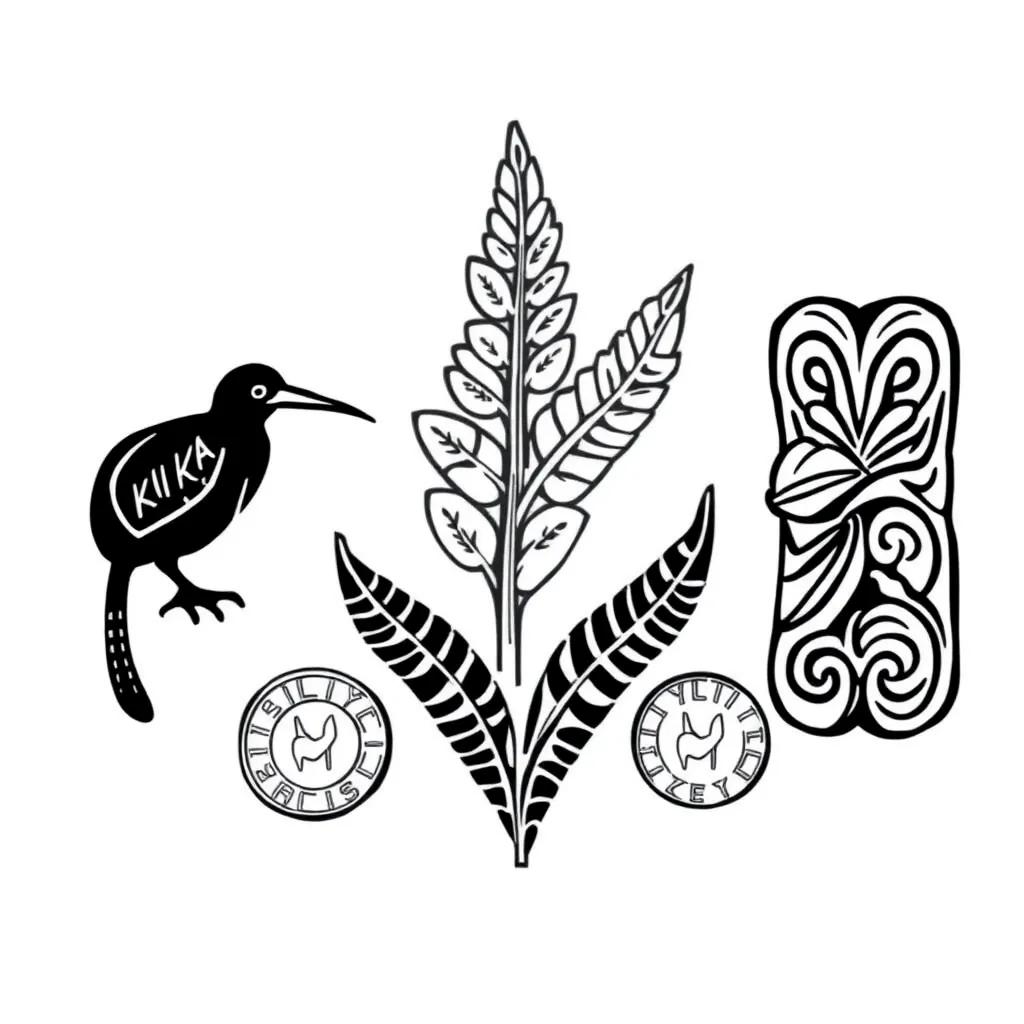 New Zealand money and calculator