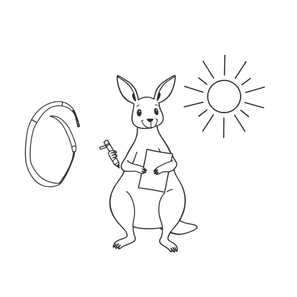 Colourful crayons writing letters