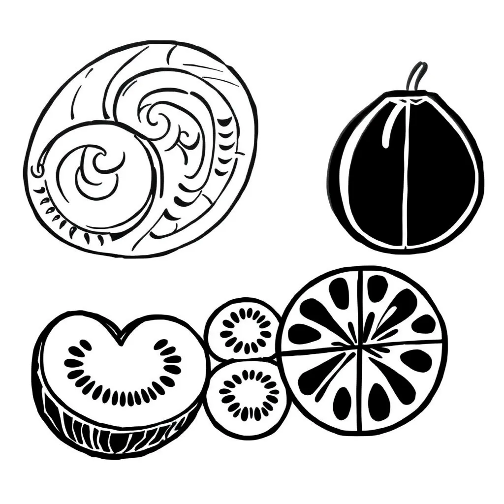 Fraction wall strips illustration