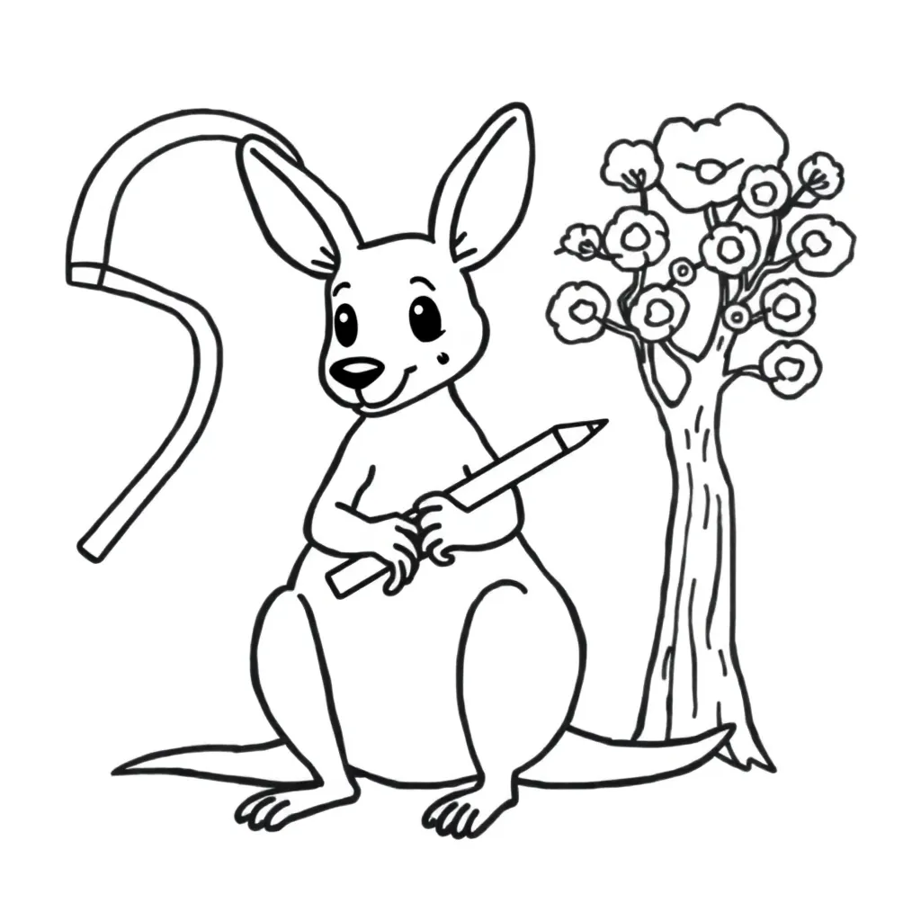 Spring flowers and sunshine illustration
