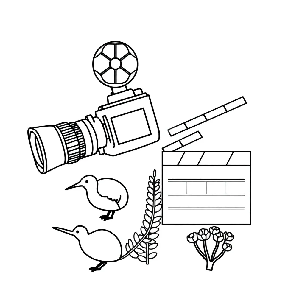 Peter Jackson directing on set