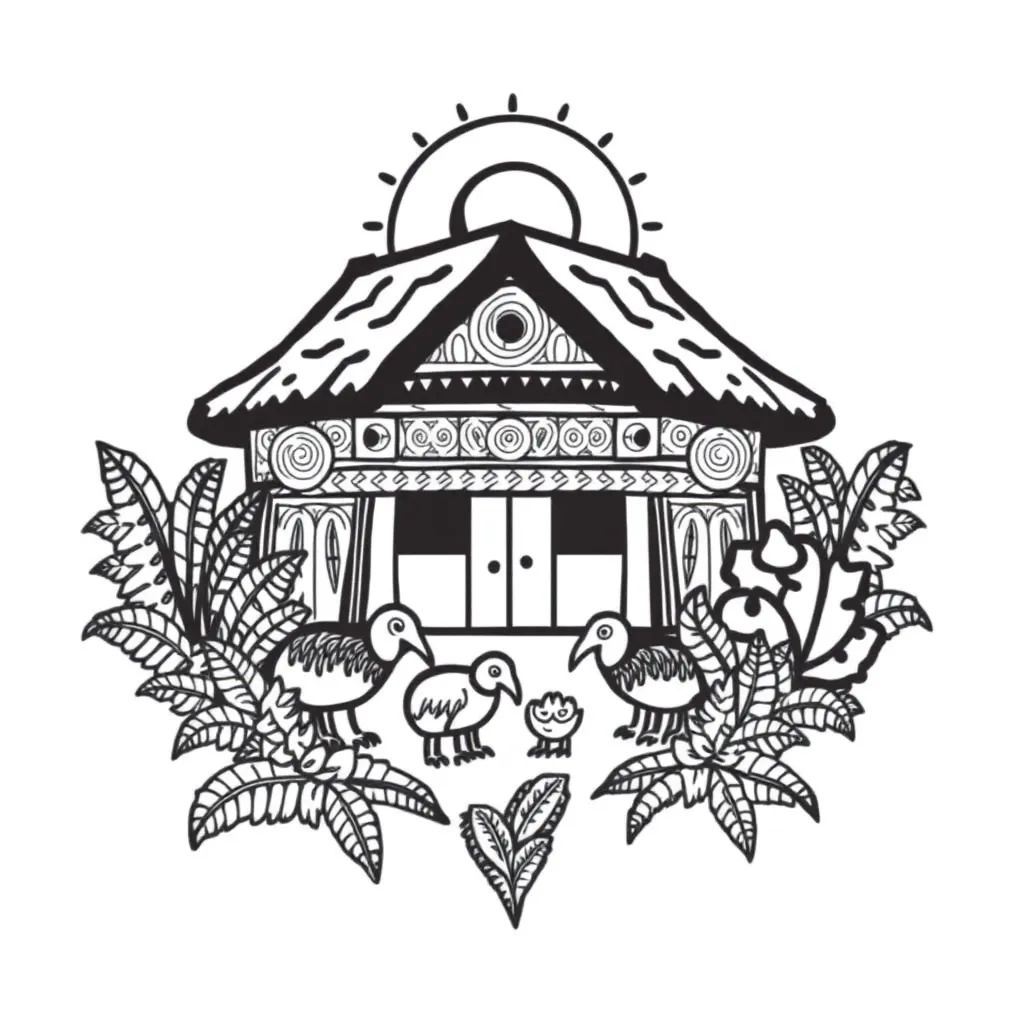 Multiplication and division fact families illustration