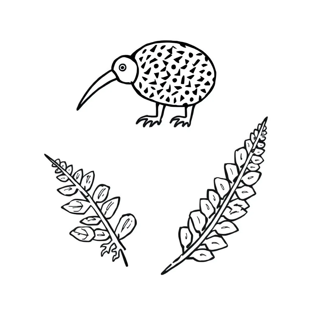 Number line with positive and negative integers