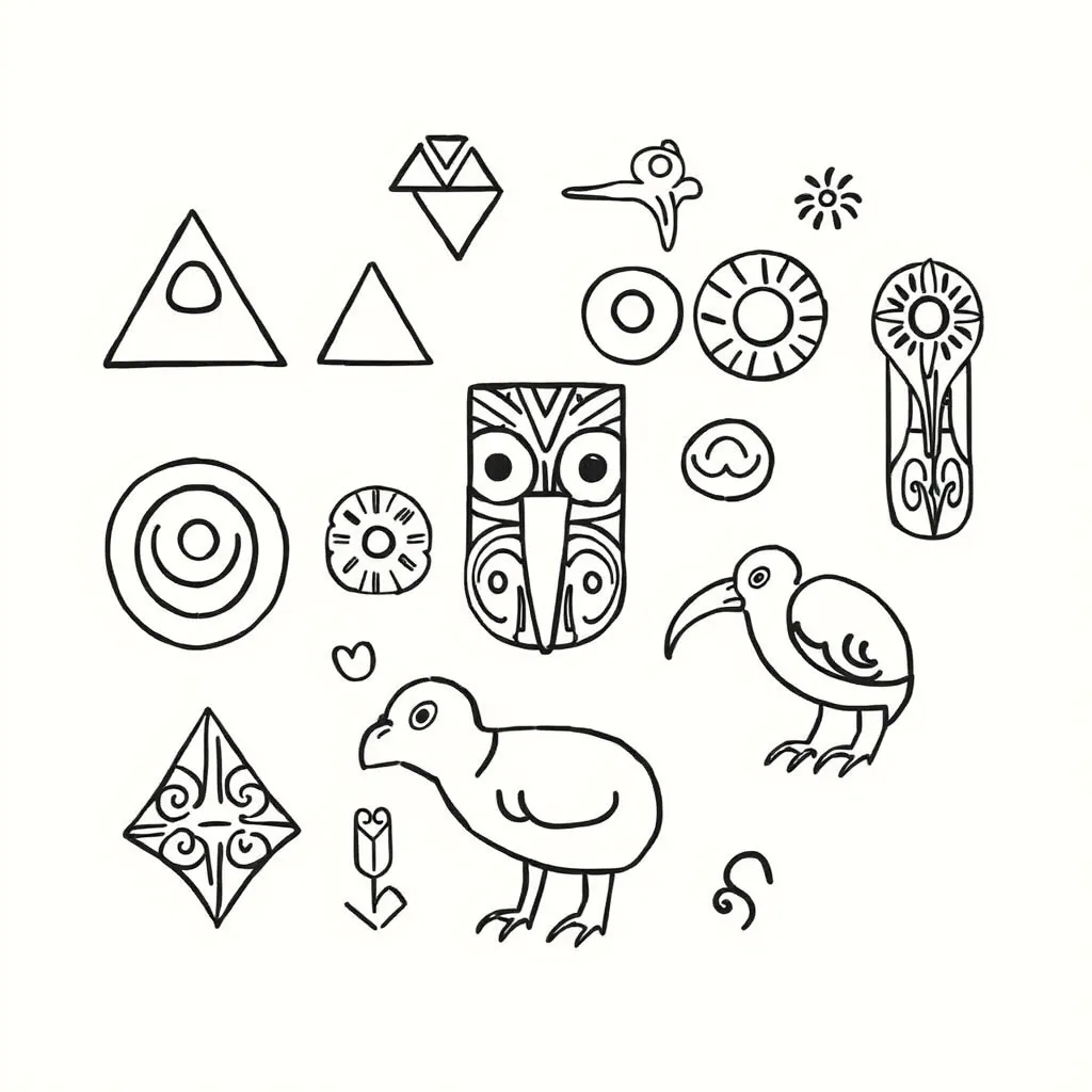 2D and 3D shapes illustration