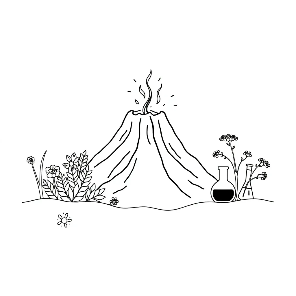 Elephant toothpaste experiment illustration
