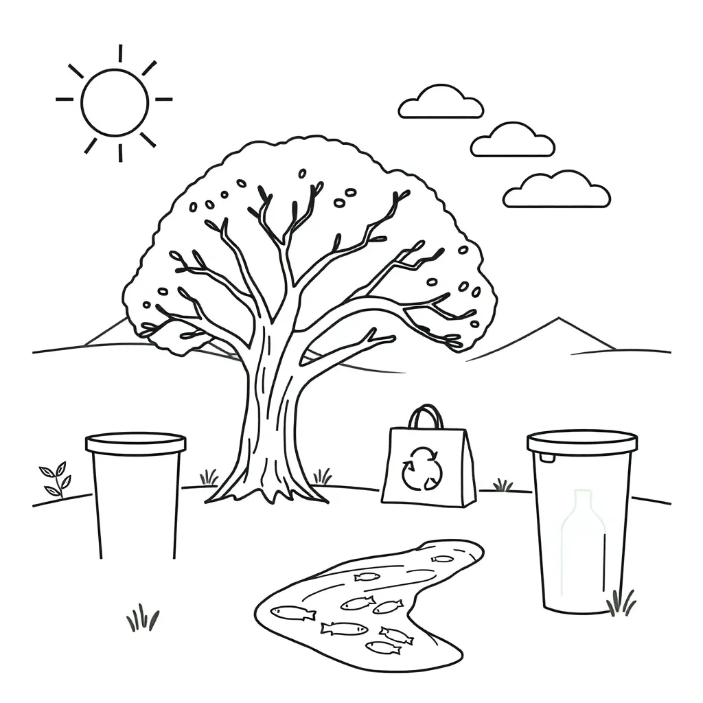 Three Rs sustainability symbols