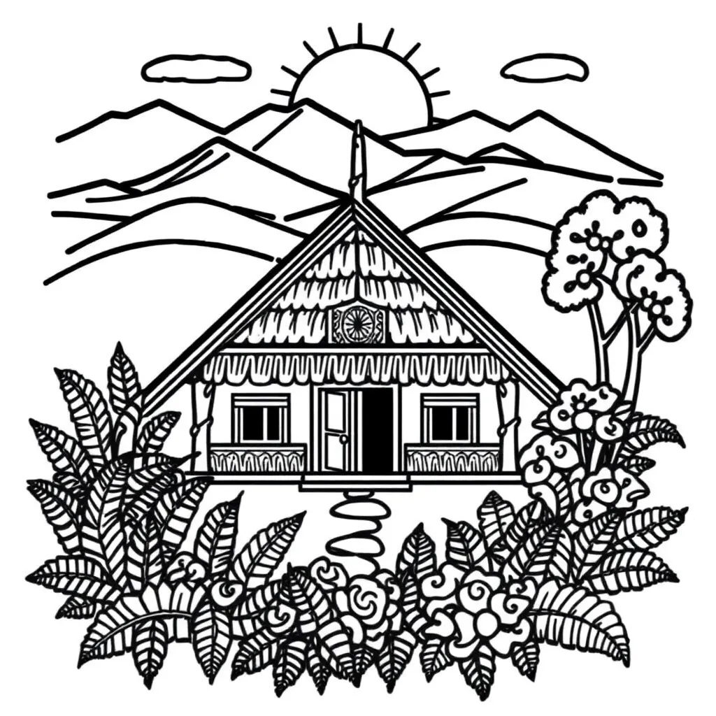 Student writing at desk