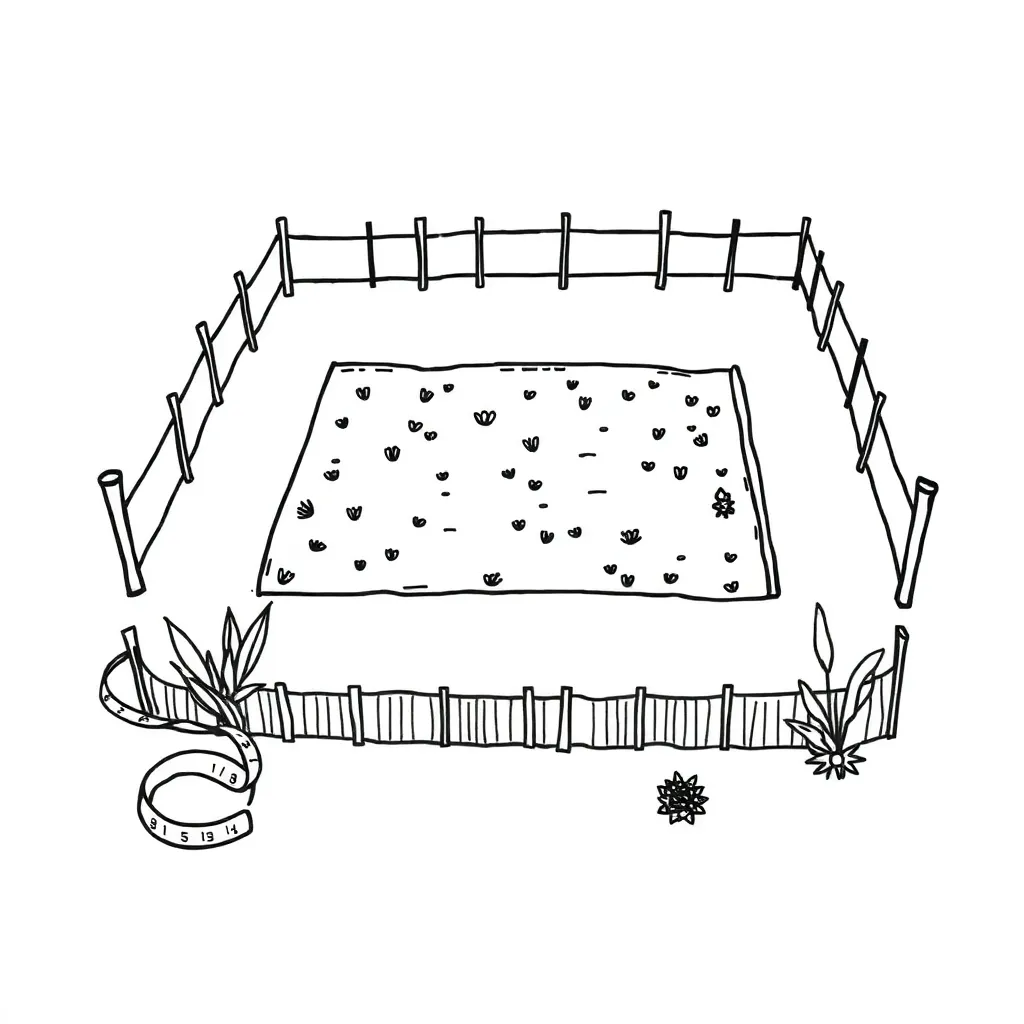 Rectangle with measurement labels