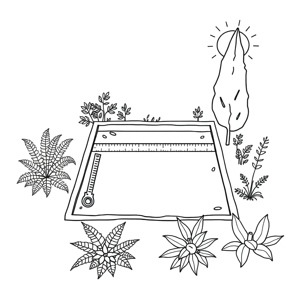 Rectangle with length and width measurements