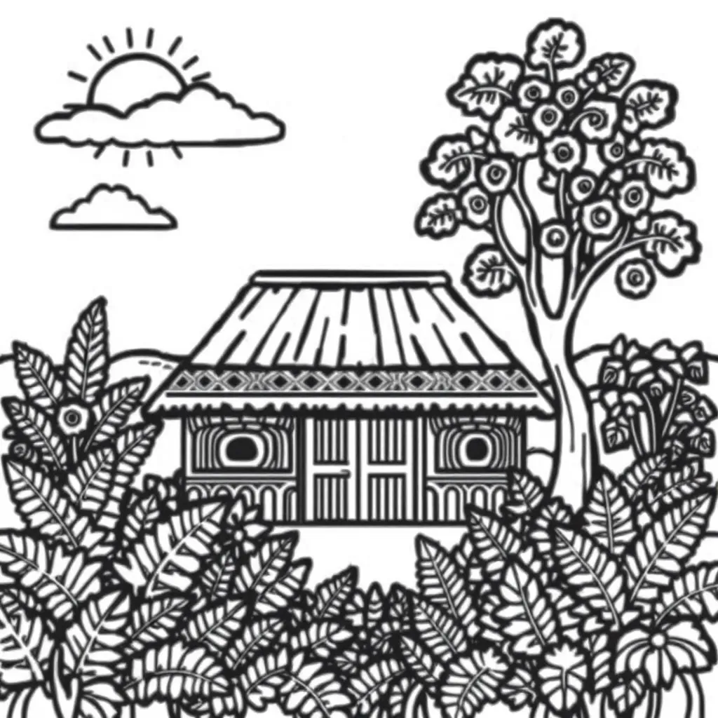 Clock and timetable illustration