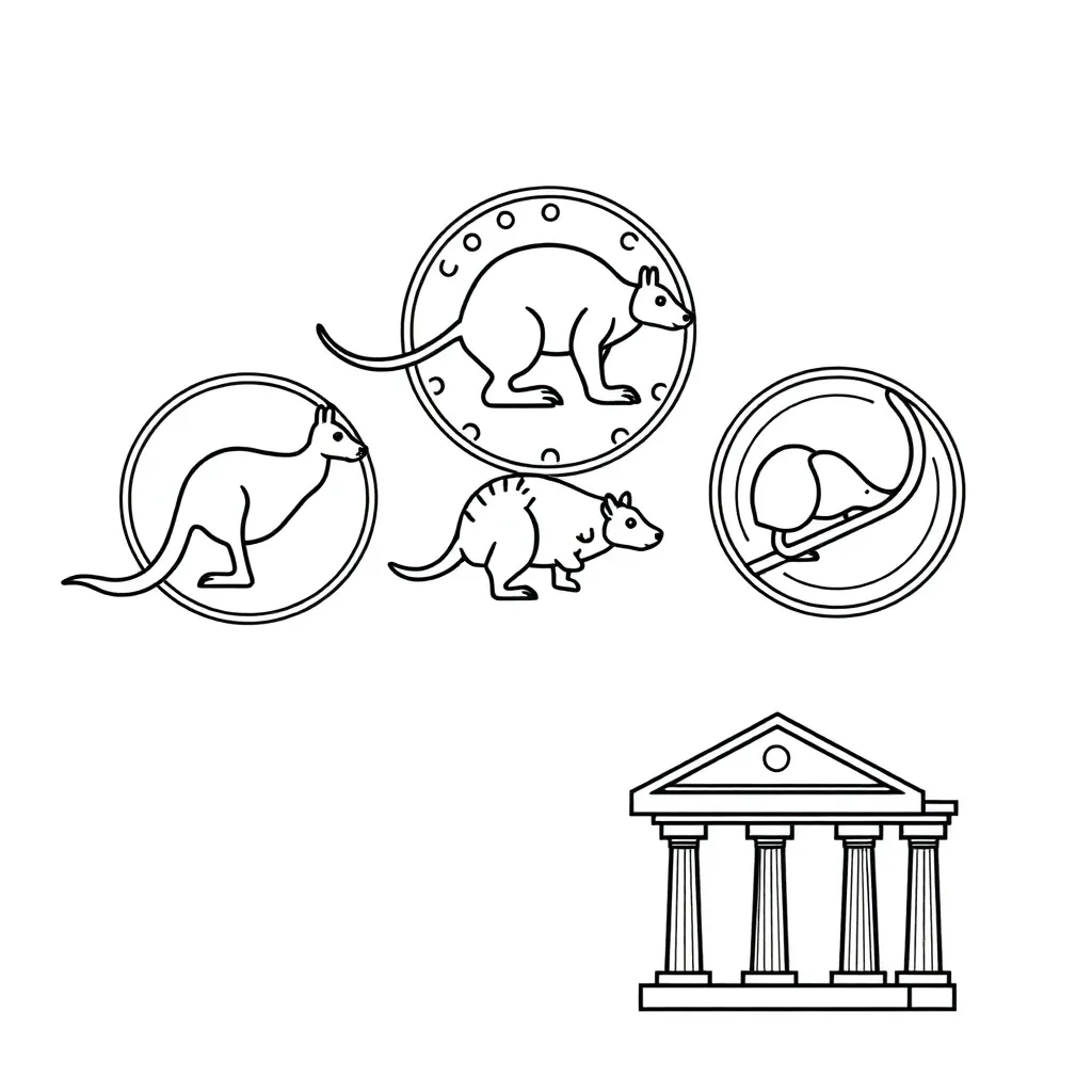 Australian coins and money