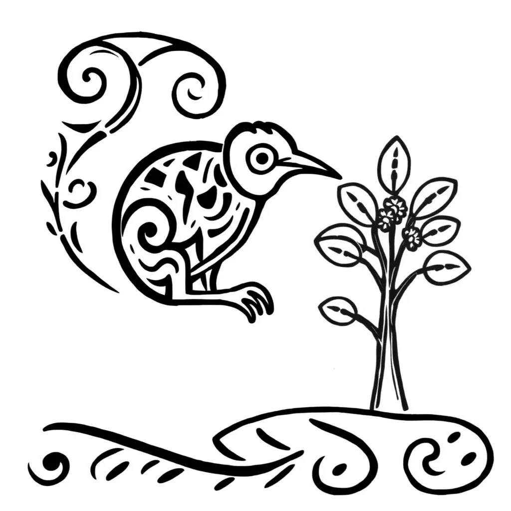 Algebra symbols and equations illustration