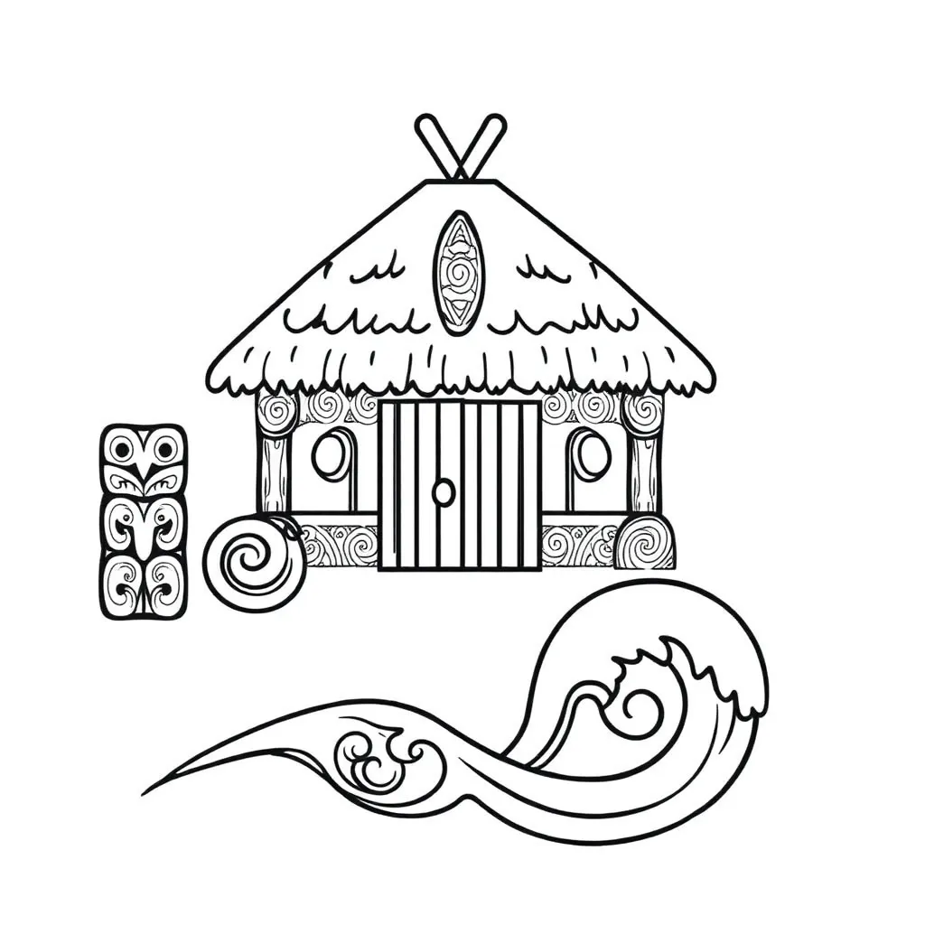 Pasifika cultural symbols and patterns