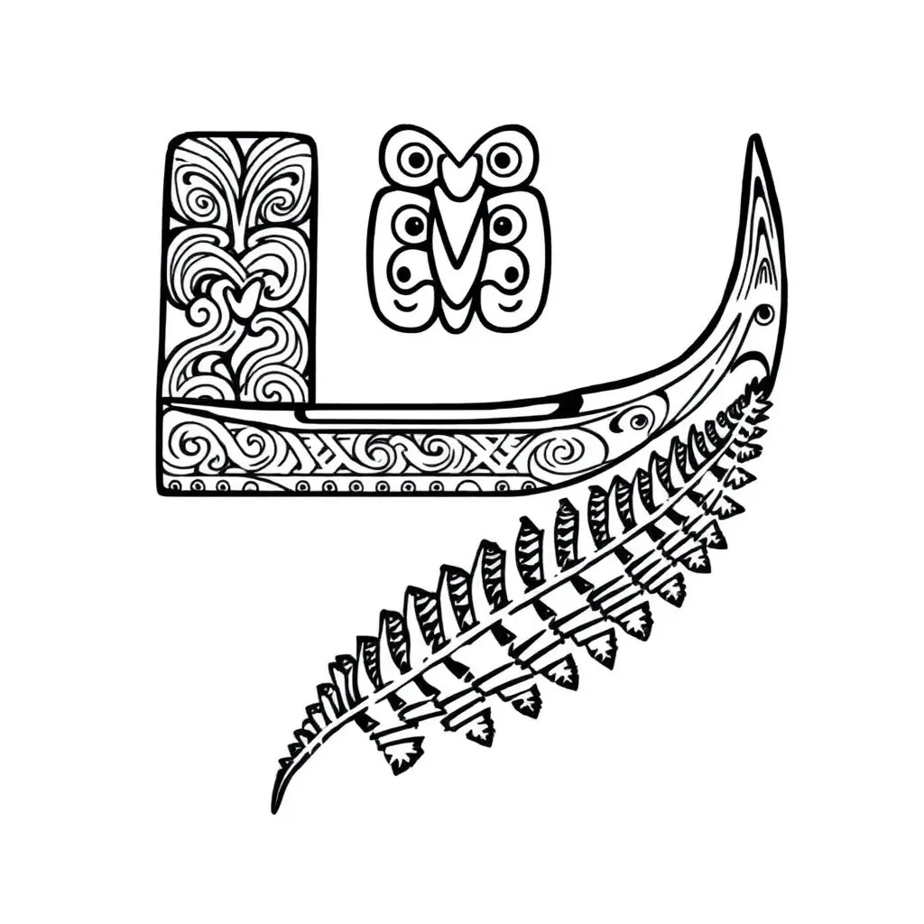 Māori cultural symbols and patterns