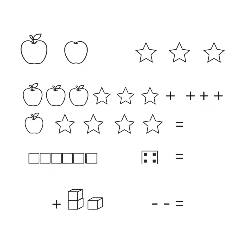 Grade R Math Activities illustration
