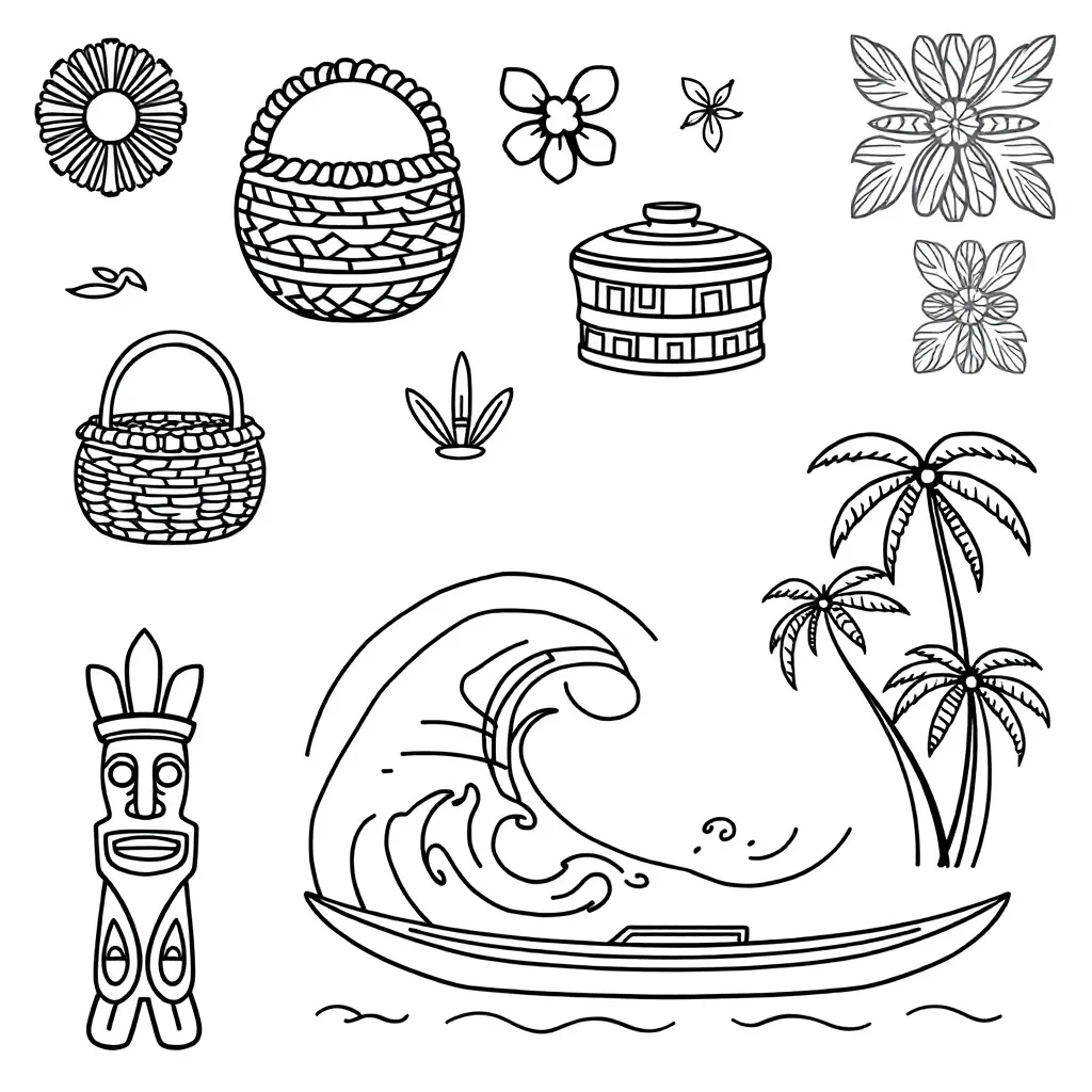 Traditional Pasifika arts and crafts