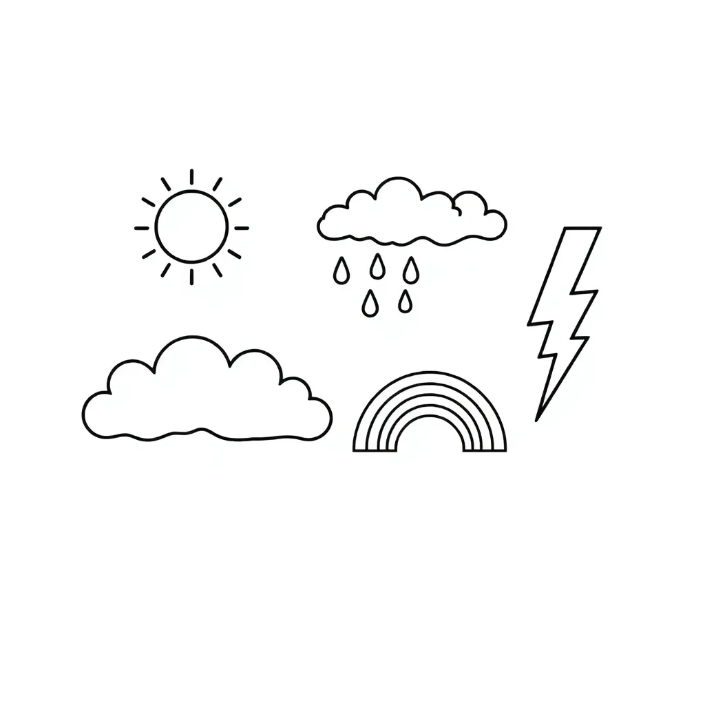 Weather presentation illustration