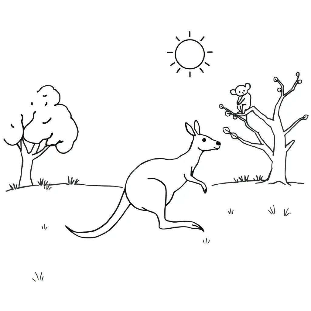 Students analysing artwork