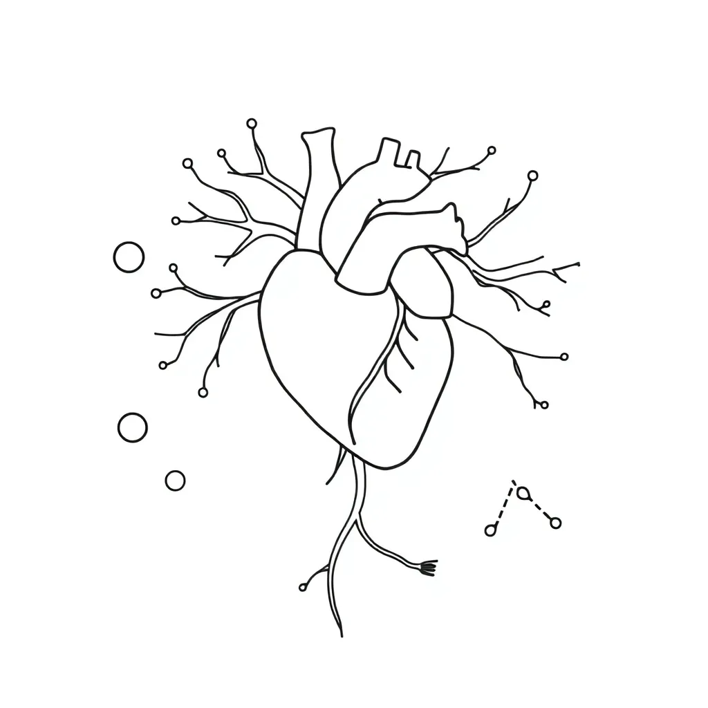 Blood system diagram