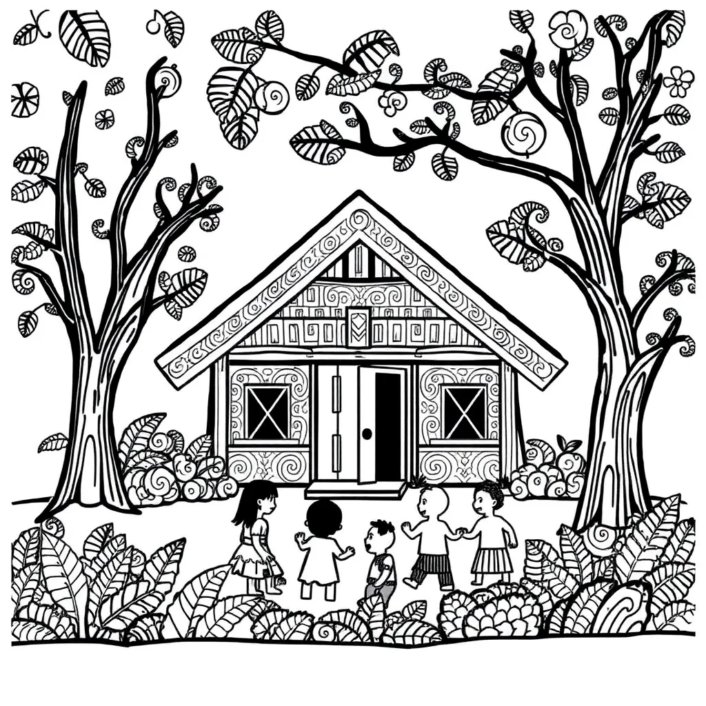 Hauora wellbeing model illustration
