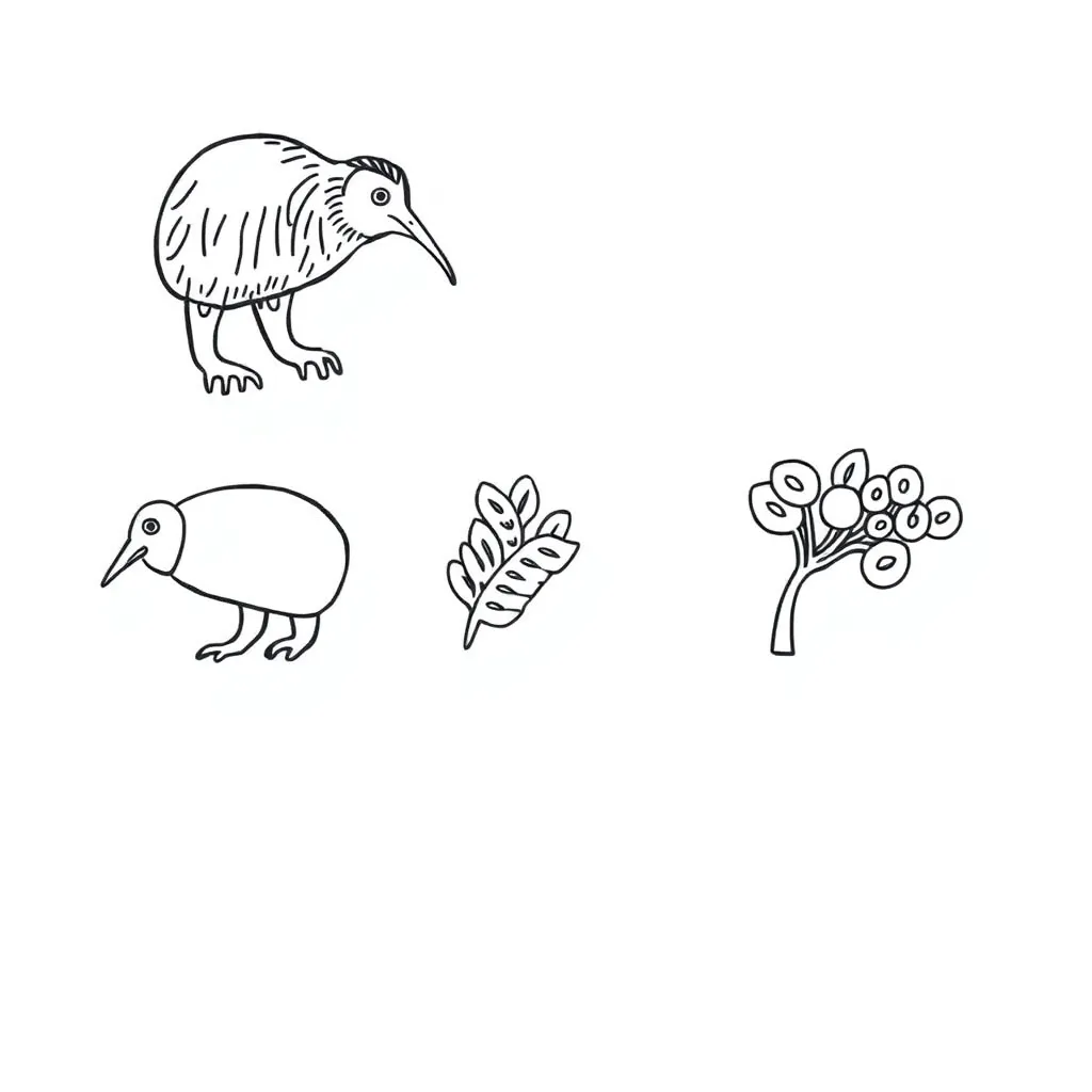 Kīngitanga leaders illustration