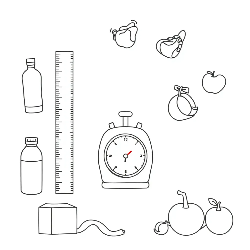 Measurement tools illustration