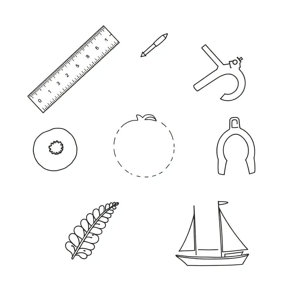 Measuring tools illustration