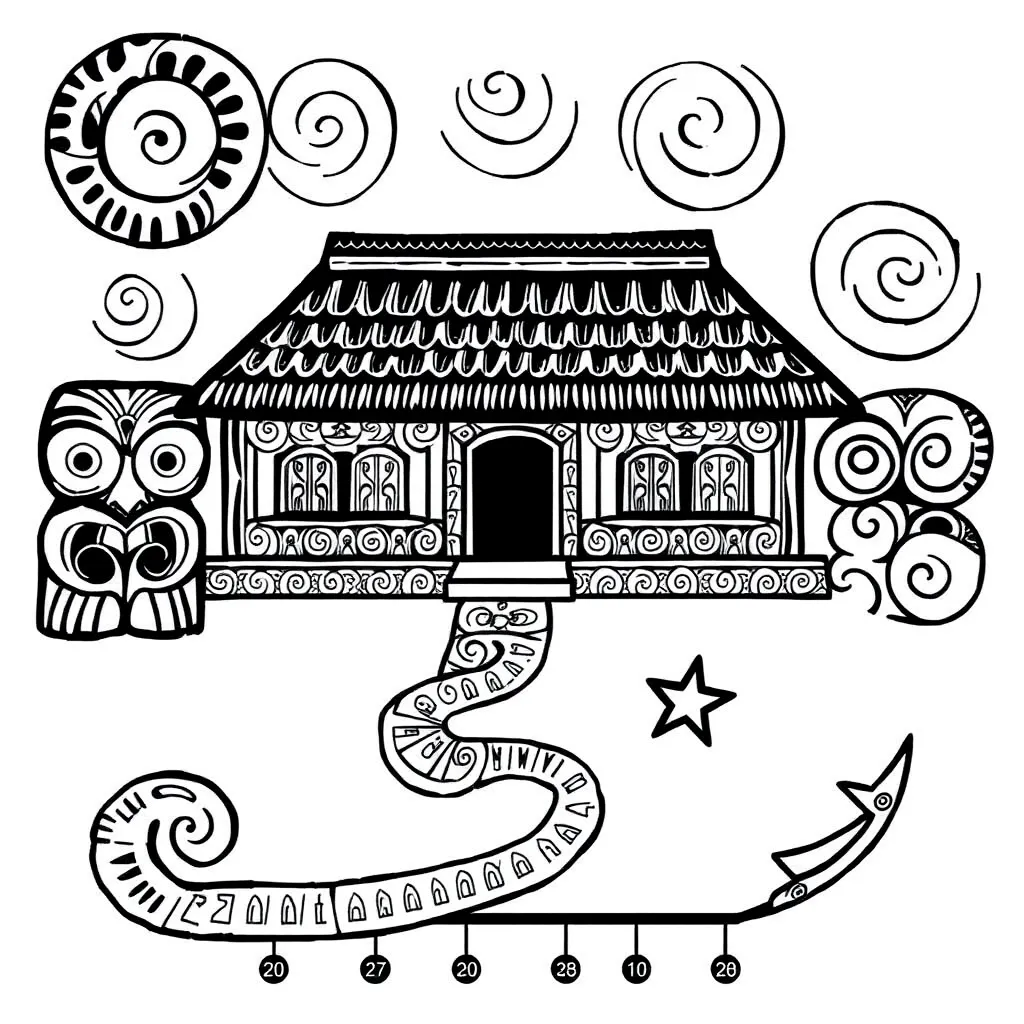 Koroneihana crown and mathematical timeline