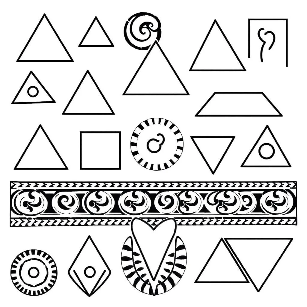 Geometric shapes illustration
