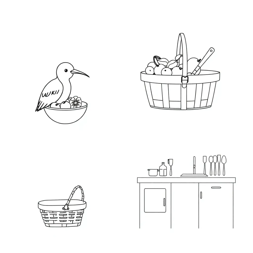 Food safety and hygiene illustration