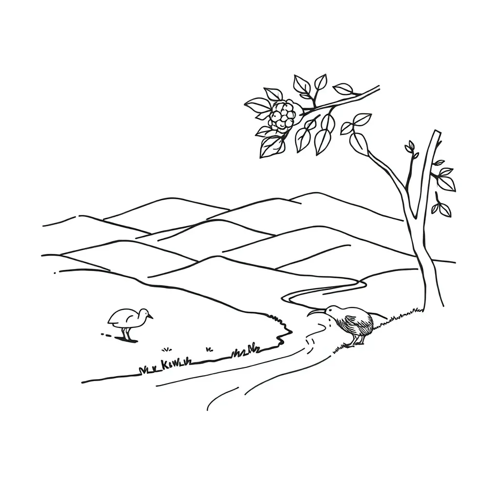 Five senses illustration with eye, ear, nose, mouth and hand