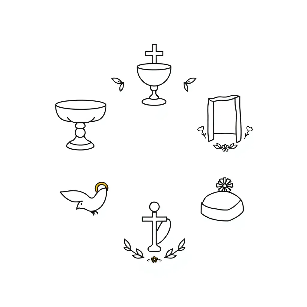 Seven Sacraments illustration
