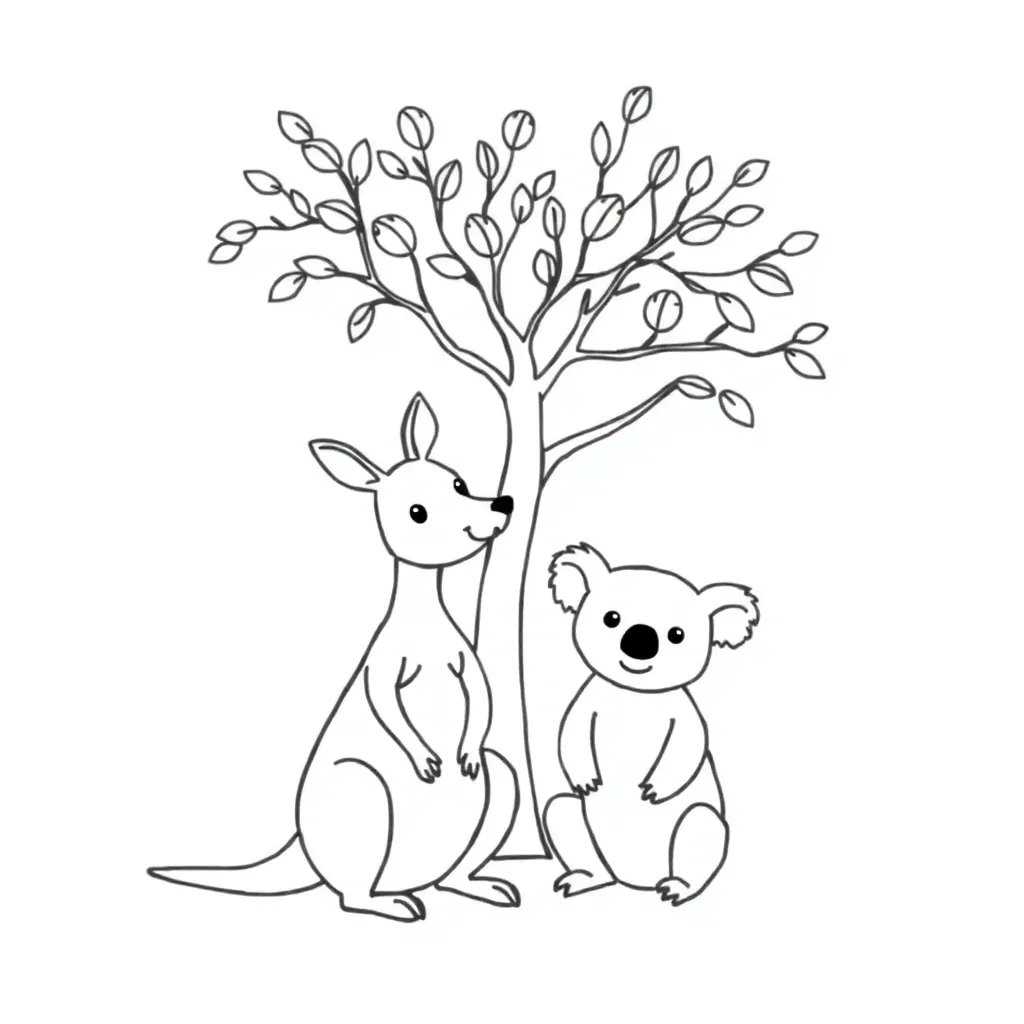 Two characters talking with speech bubbles