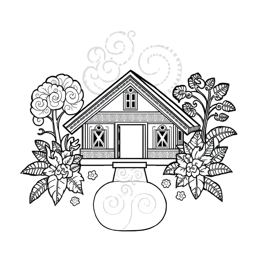 Whakapapa artwork illustration