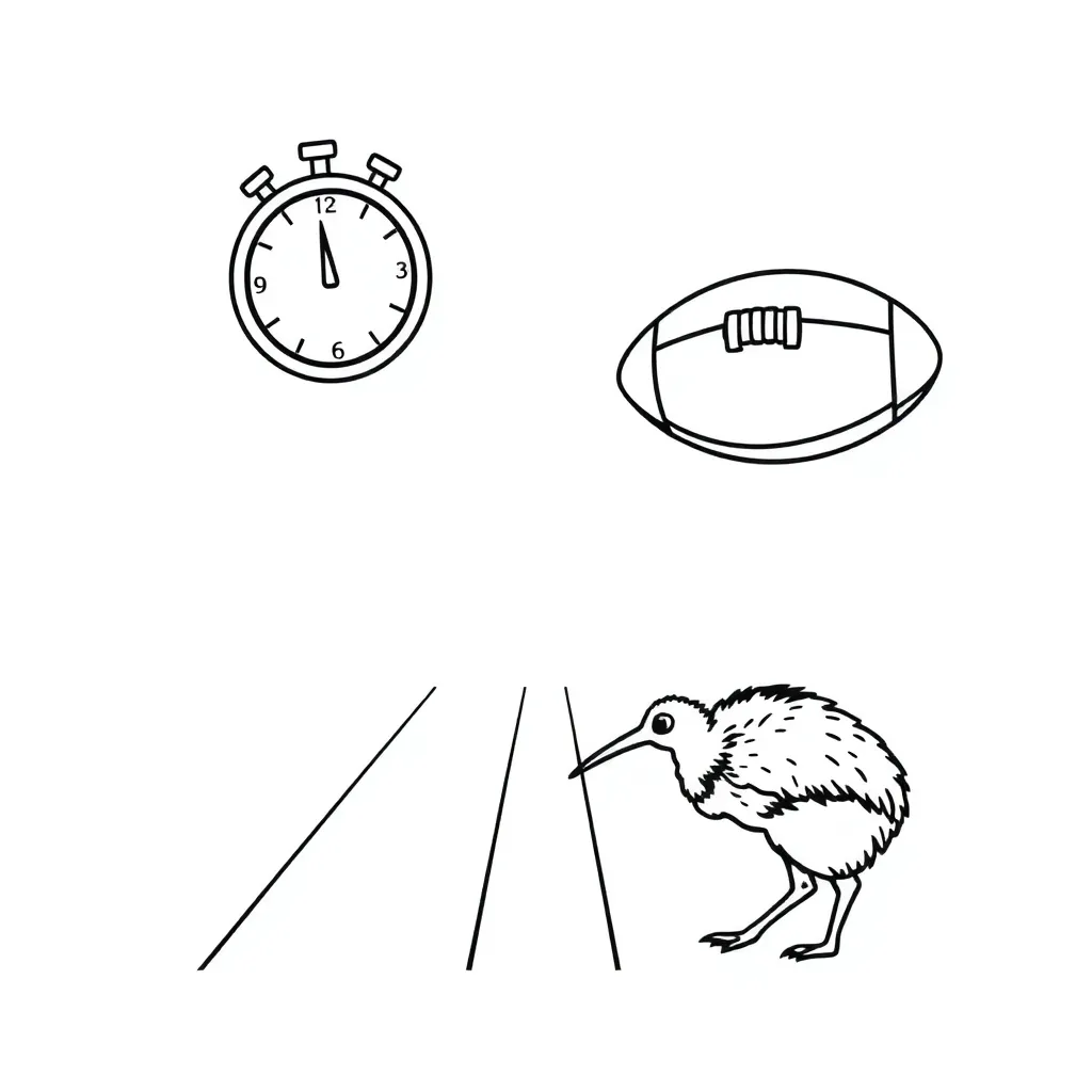 Clock and stopwatch illustration
