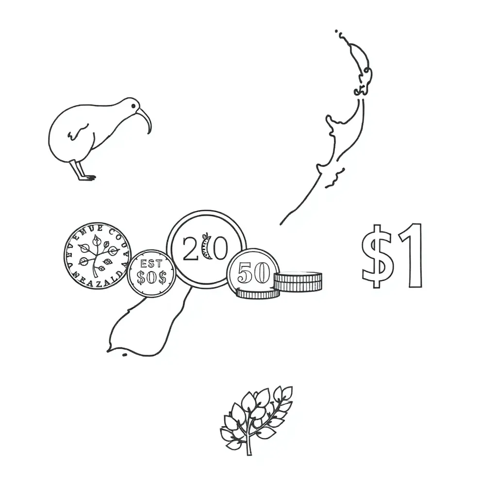 Money and coins illustration