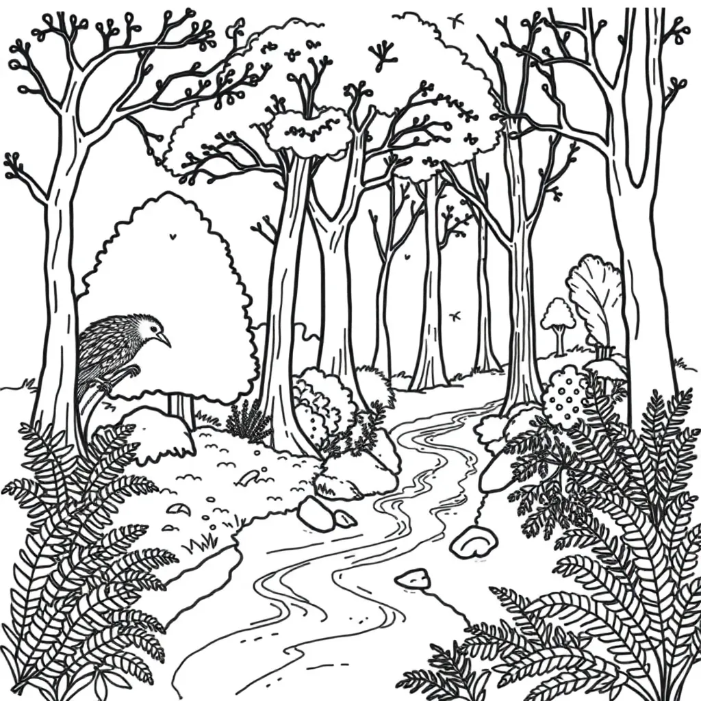Dolamore Park ecosystem illustration