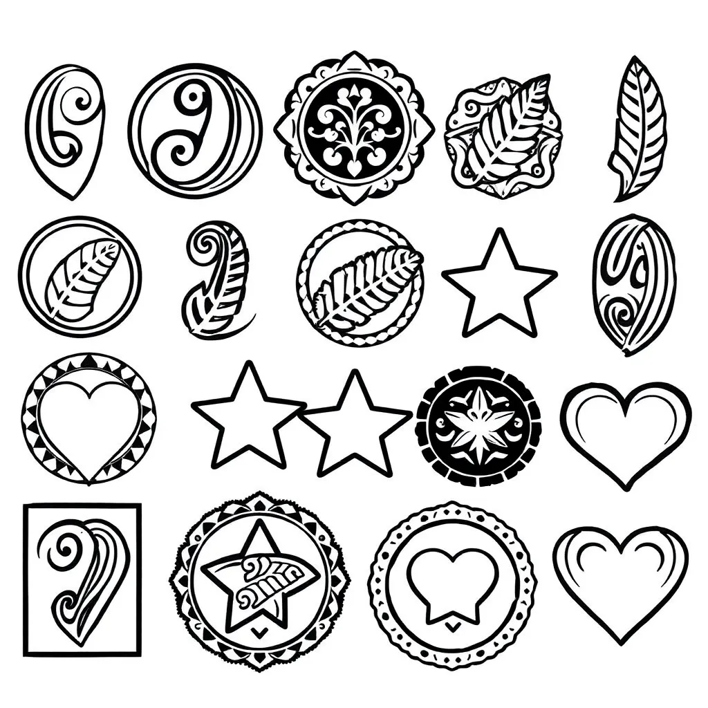 Badge design illustration