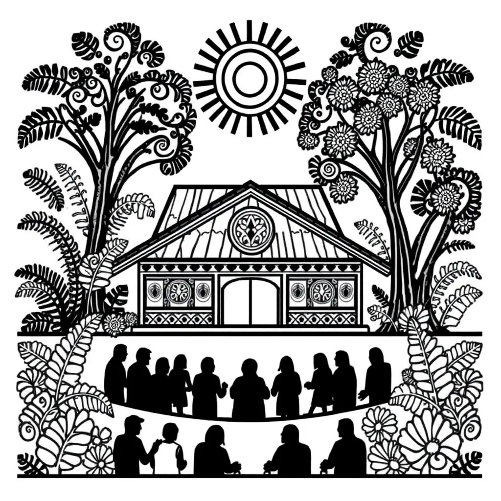 Māori cultural illustration