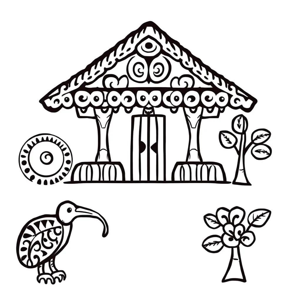 New Zealand diversity illustration