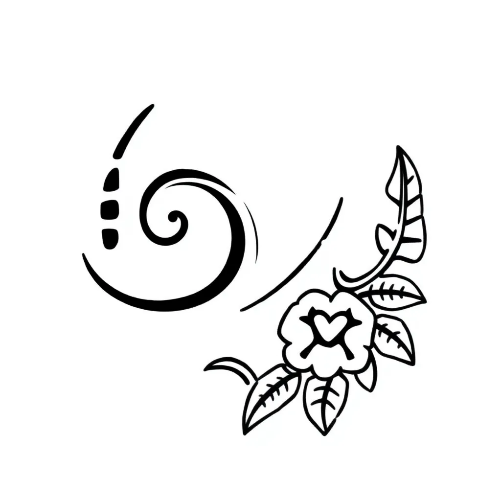 Māori greeting illustration
