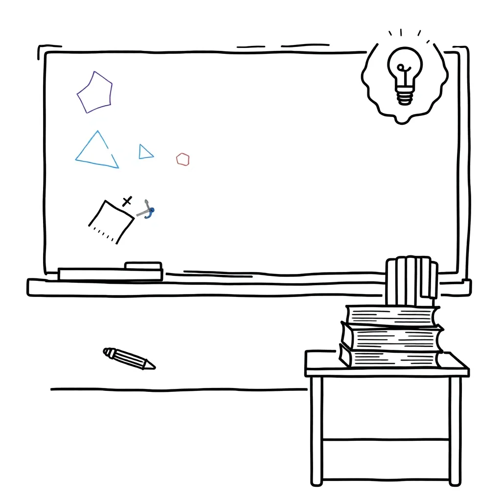 Student writing math solutions