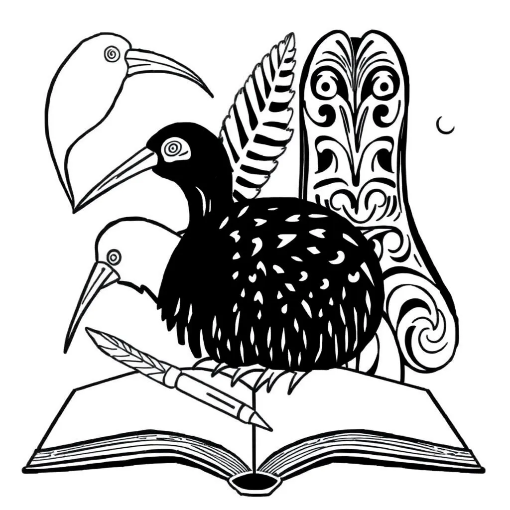 Language and punctuation illustration