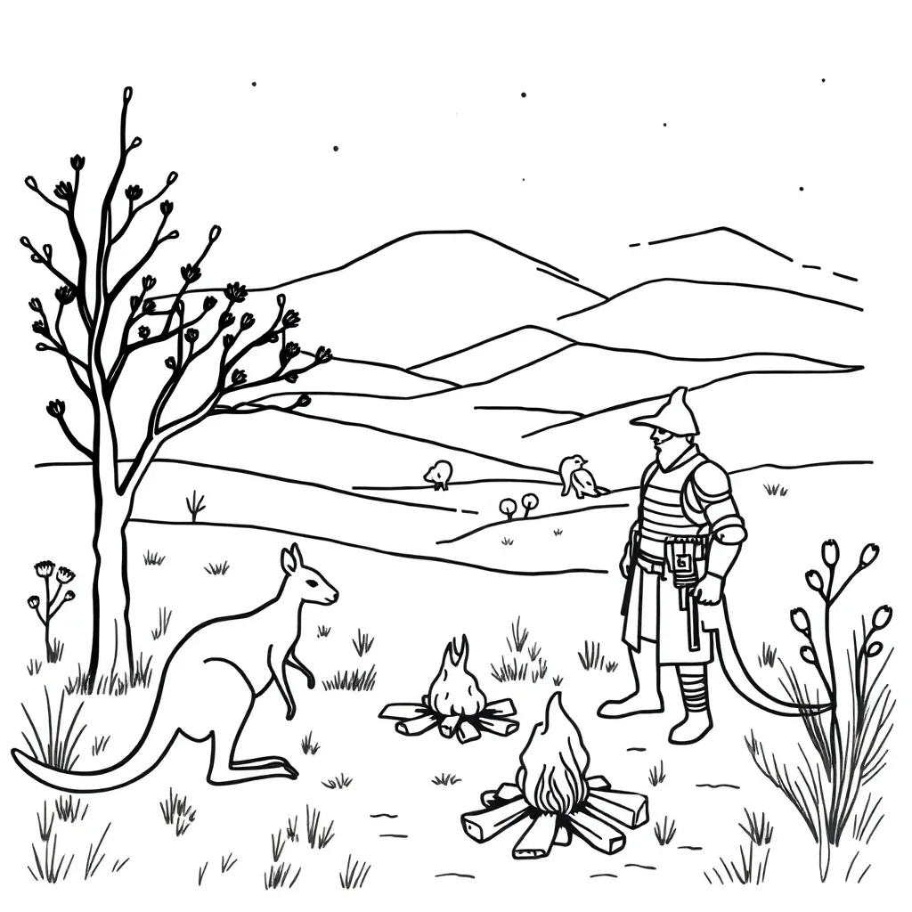 Ned Kelly with his iconic armour