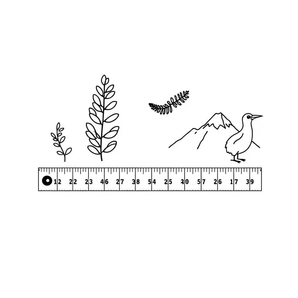 Digital measurement tools and ruler
