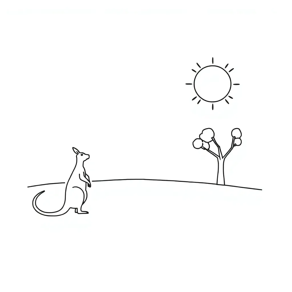 Poetry and nature illustration